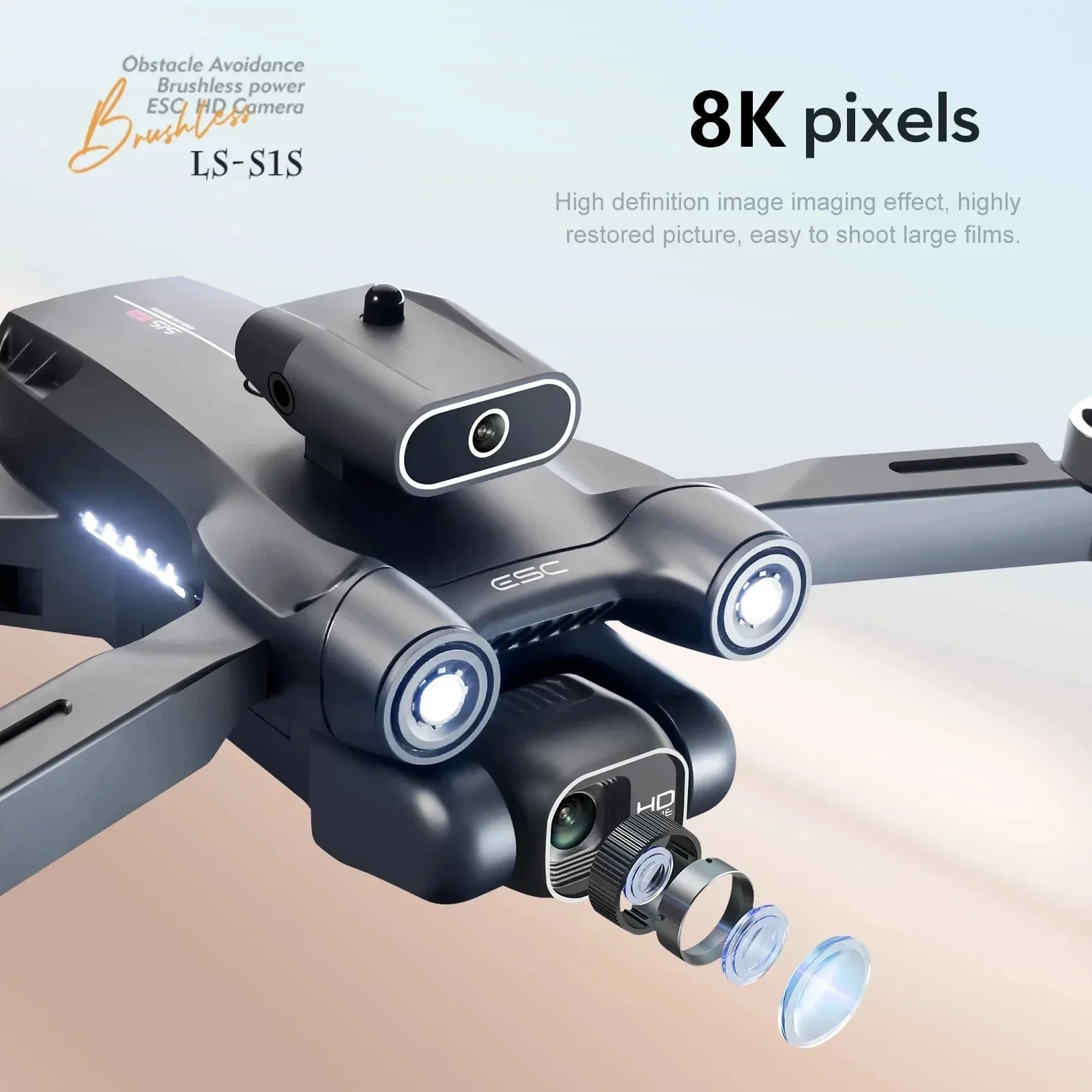 New S1S 5G GPS Drone Camera 8K - Drone Mapping incelemesi ve fiyatı