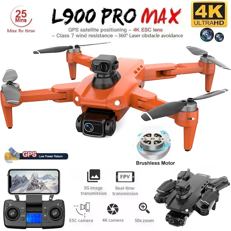 L900 Pro MAX GPS Drone 4K Prof - Drone Mapping incelemesi ve fiyatı