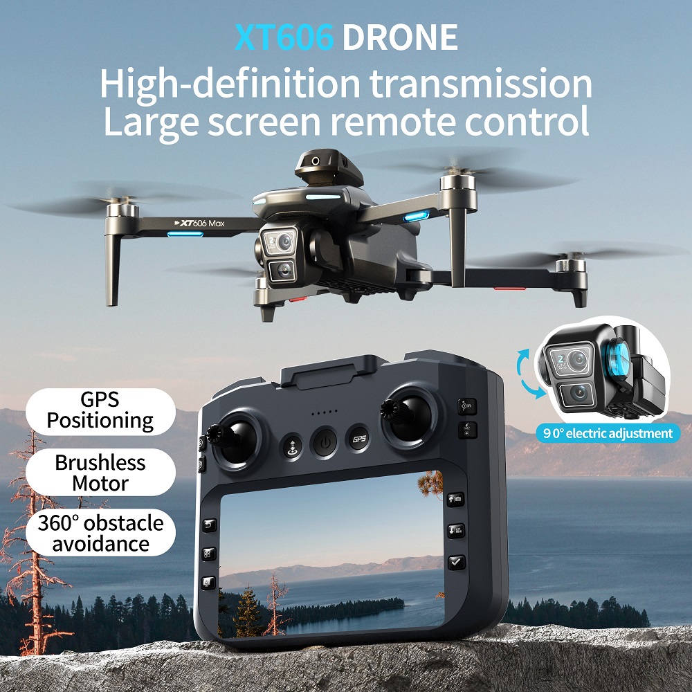 XT606 MAX 3 battery Drone 4k 8 - Drone Surveying incelemesi ve fiyatı