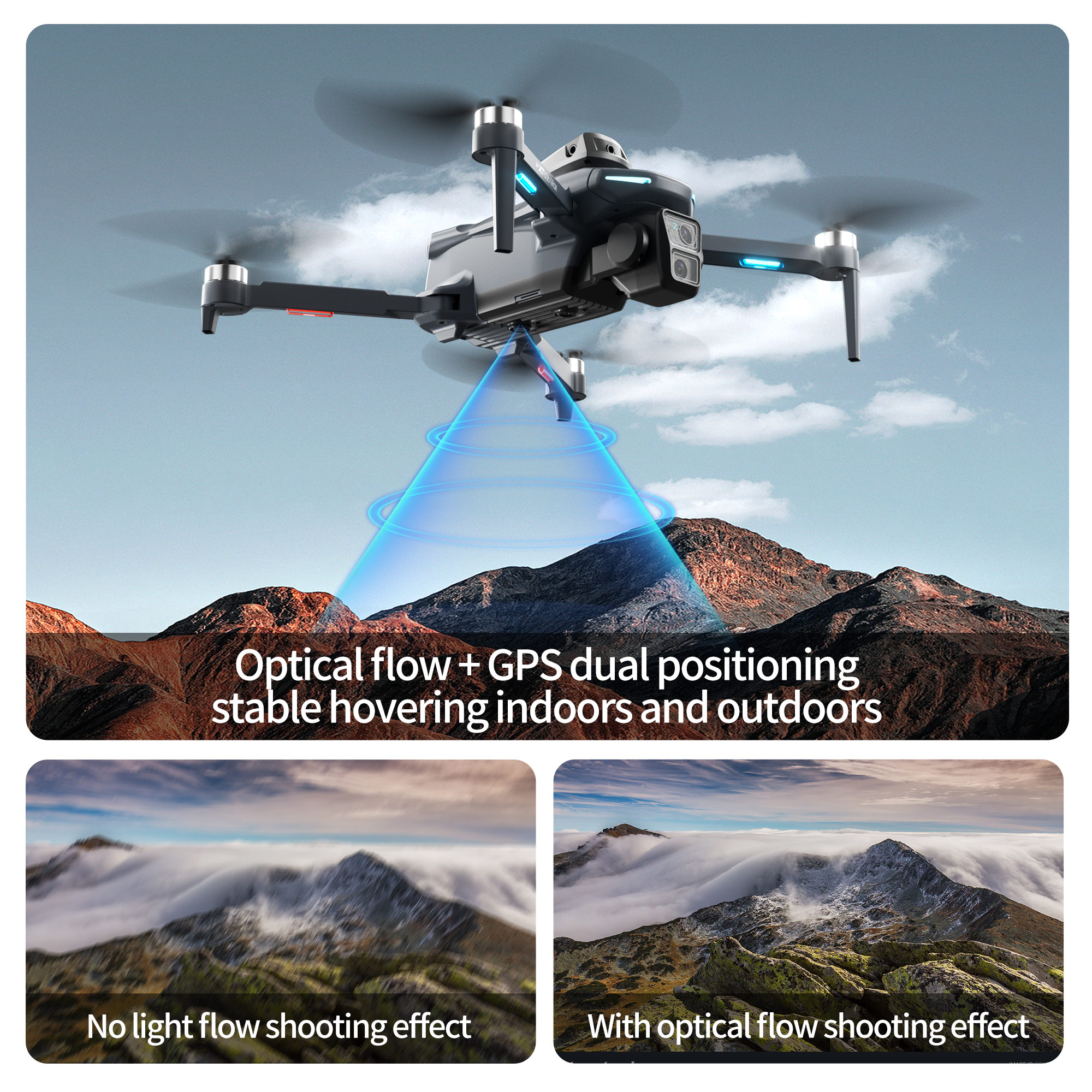 XT606 MAX 3 battery Drone 4k 8 - Drone Surveying incelemesi ve fiyatı