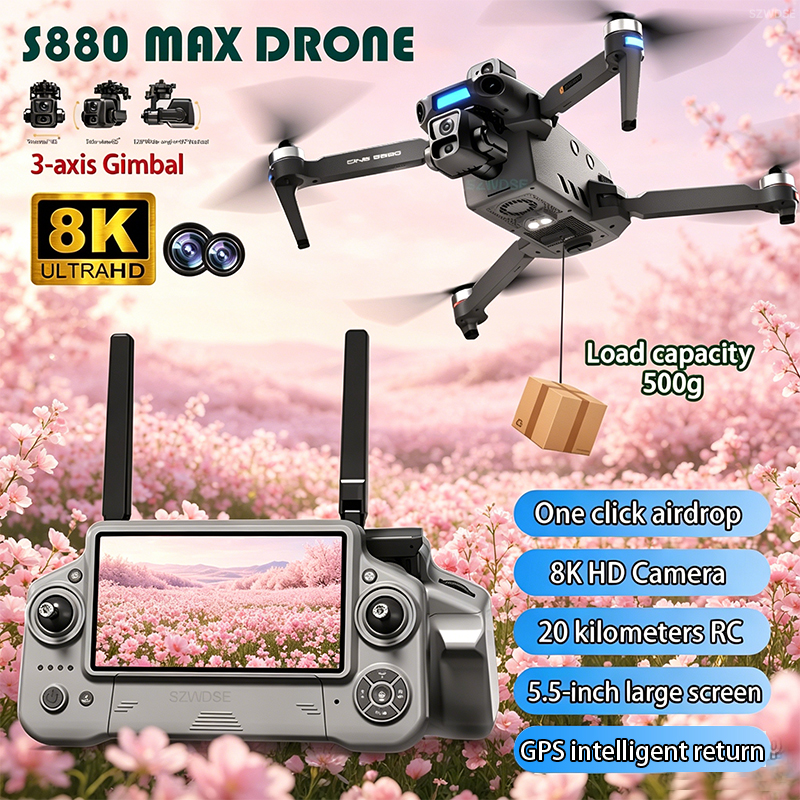 2026 New 8K Dual Camera Drone  - Drone Mapping incelemesi ve fiyatı