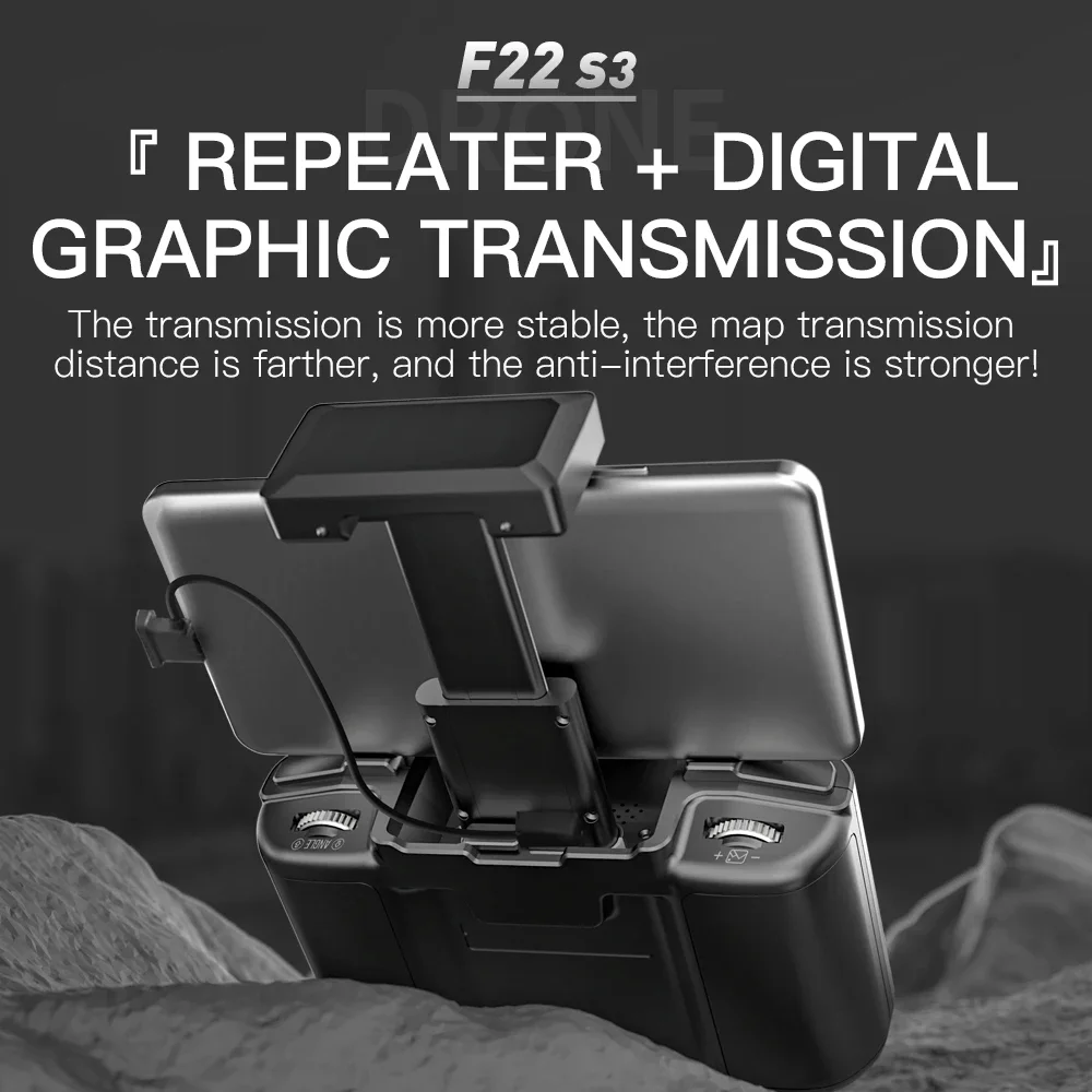 SJRC F22 S3 pro Foldable RC Qu - Drone Surveying incelemesi ve fiyatı