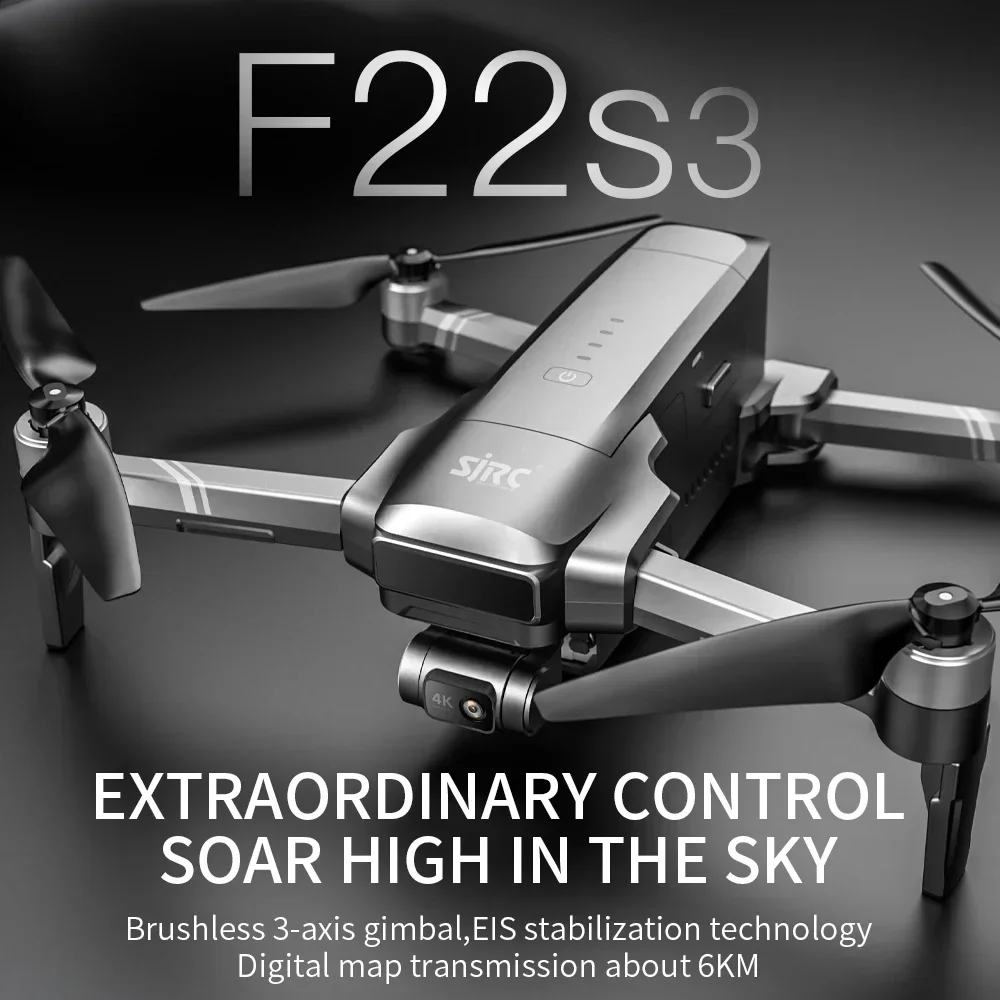 SJRC F22 S3 pro Foldable RC Qu - Drone Surveying incelemesi ve fiyatı