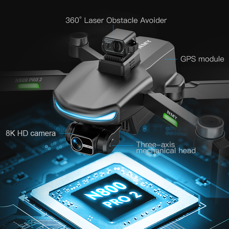 N800 PRO 2 GPS Drone Professio - Drone Multispectral incelemesi ve fiyatı