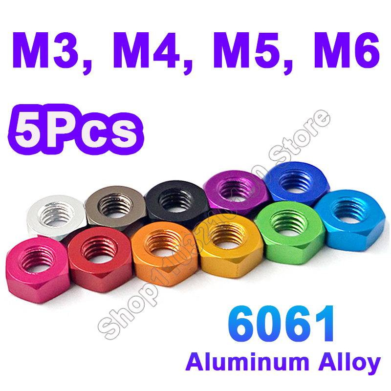 5pcs M3 M4 M5 M6 Anodized Colo - Drone 3D Modeling incelemesi ve fiyatı