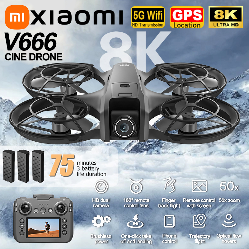 Xiaomi V666 Drone 8K Aerial HD - Drone Mapping incelemesi ve fiyatı