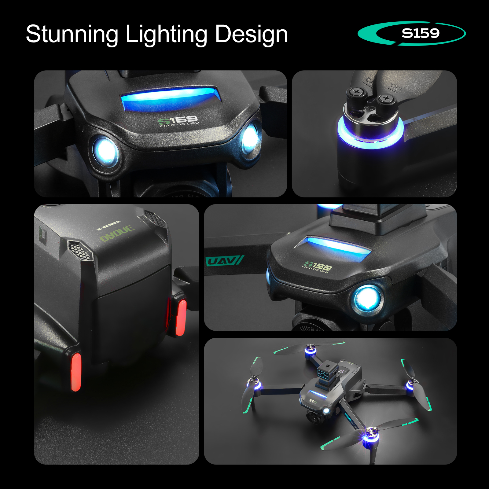 S159 GPS Drone 4K Profesional  - Drone Mapping incelemesi ve fiyatı